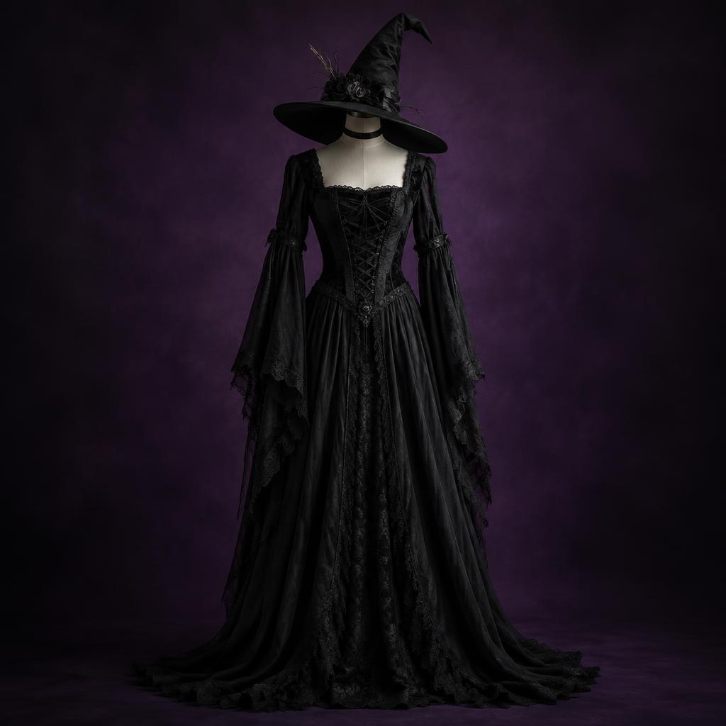 Midnight Witch Gown